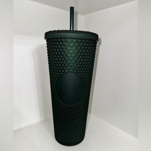 2021 Starbucks Matte Black Studded Tumbler 24oz Limited Edition